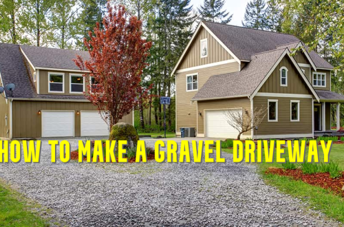 how to make a gravel driveway