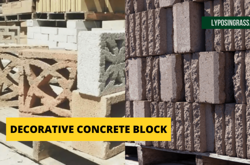 decorative concrete block