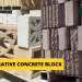 decorative concrete block