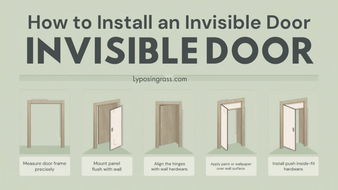 How to Install an Invisible Door